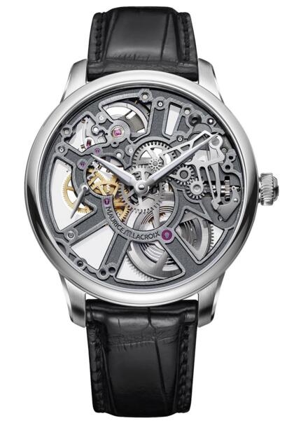 Review Maurice Lacroix Masterpiece Skeleton MP7228-SS001-003-1 Replica watch